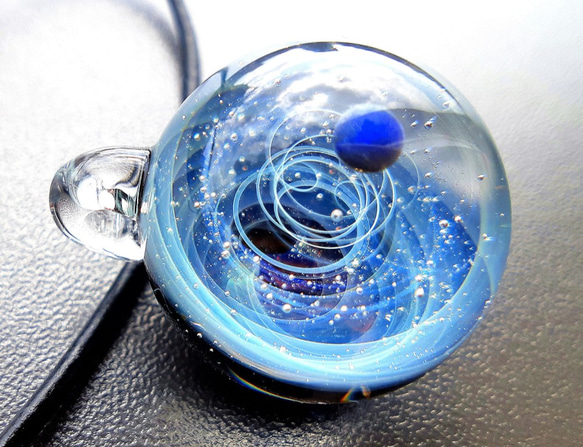 Galaxy Pendant 宇宙銀河玻璃吊咀 浮雲系列 Space Glass SD28 第1張的照片