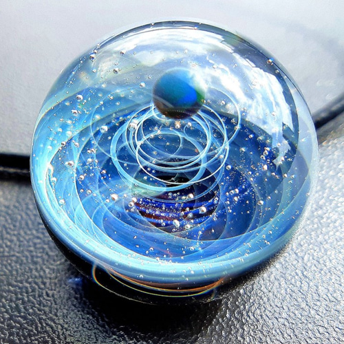 銀河のペンダント宇宙銀河ガラスペンダントクラウドシリーズ