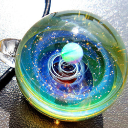 Galaxy Pendant 宇宙銀河玻璃吊咀 幻彩系列 Space Glass SD29 第3張的照片