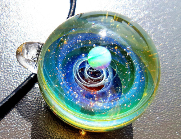 Galaxy Pendant 宇宙銀河玻璃吊咀 幻彩系列 Space Glass SD29 第3張的照片
