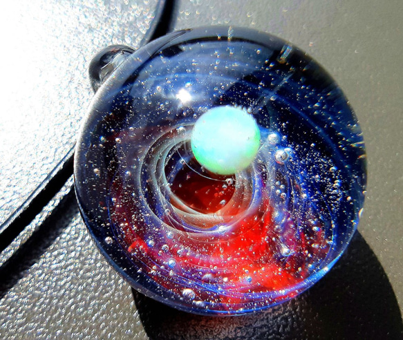 Galaxy Pendant 宇宙銀河玻璃吊咀 繁星系列 Space Glass SD30 第1張的照片