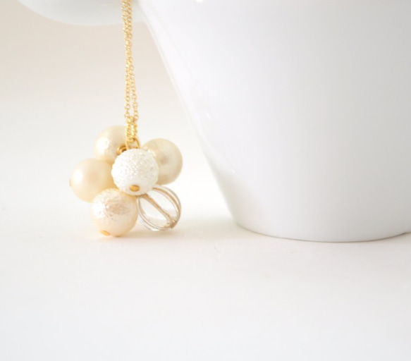 Pearl BonBon Necklace 2枚目の画像