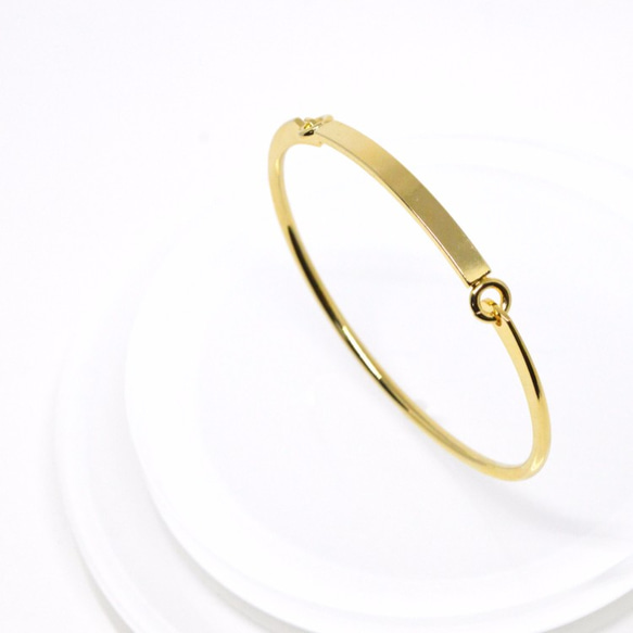 Metal Bangle（Gold) 第3張的照片