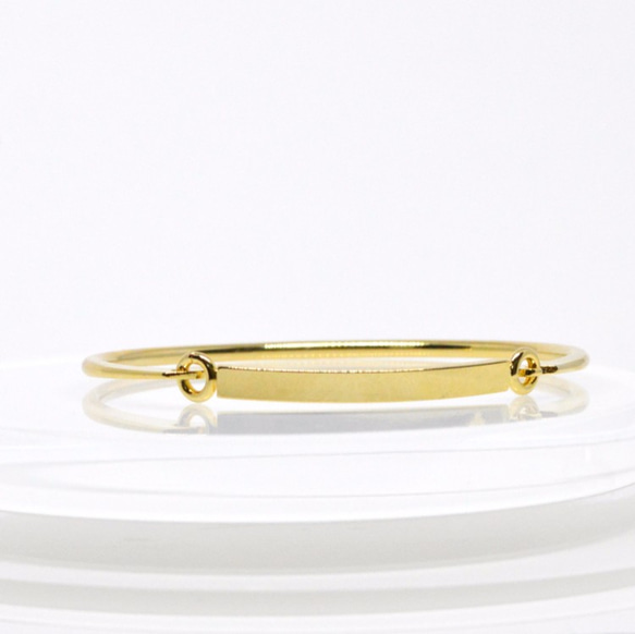 Metal Bangle（Gold) 第4張的照片