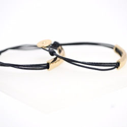 Metal Leather Bracelet(DarkNavy) 第4張的照片