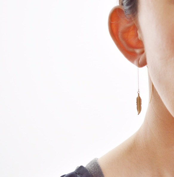 【送料無料】Feather American Pierce 4枚目の画像