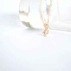 14kgf White Topaz Necklace 第3張的照片