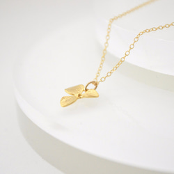 【送料無料】Matt Flower Necklace 4枚目の画像