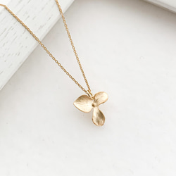 【送料無料】Matt Flower Necklace 7枚目の画像