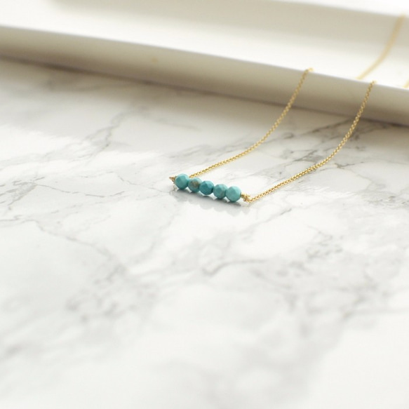 綠松石項鍊 Turquoise Necklace 第3張的照片