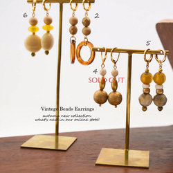 十一月期間限定銷售Vintege珠耳環/耳環 第3張的照片