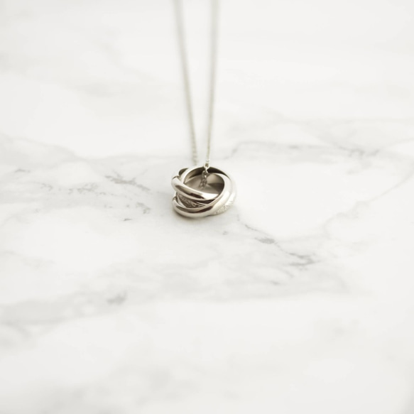 Ring Necklace silver/gold 第7張的照片