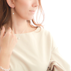 Crystal Ball chain Pierces/Earrings 第1張的照片