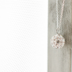 Swarovski Crystal Ball Necklace 施華洛世奇水晶球項鍊 第2張的照片