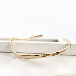 【送料無料】kainari wave bangle n494 2枚目の画像