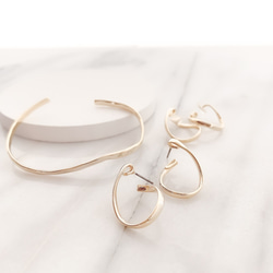 【送料無料】kainari hoop pierces n524 11枚目の画像