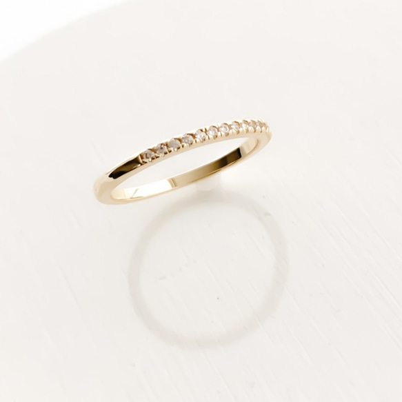 【送料無料】harf eternity ring #9  #11 #13 0525n 2枚目の画像