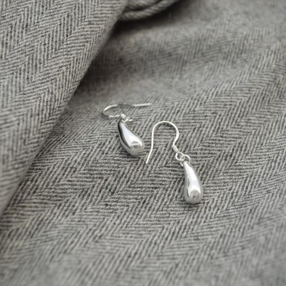 Teardrop sv925 pierces/earrings 第8張的照片