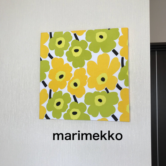 ファブリックパネル＊ハワイアン①クリームイエロー ファブリックパネル＊ハワイアン①クリームイエロー