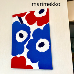 ファブリックパネル　タンバリン　オーダー用生地見本 ミナ ペルホネンの生地”tambourine””を使った「置いても使える、トレイ