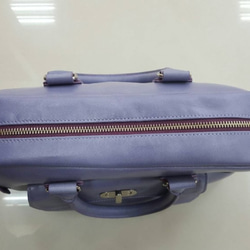 鞋技創藝∣鎖心手提包(淺紫色) 第5張的照片