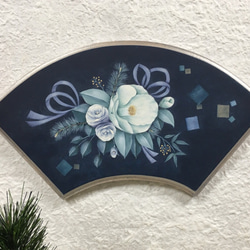 トールペイント 【受注制作・送料無料】ぶどうのミニトレイ その他