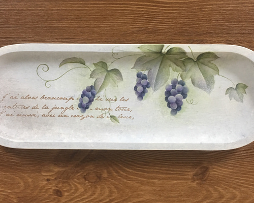 ブドウのトールペイント トールペイント デイジーとぶどう - メルカリ