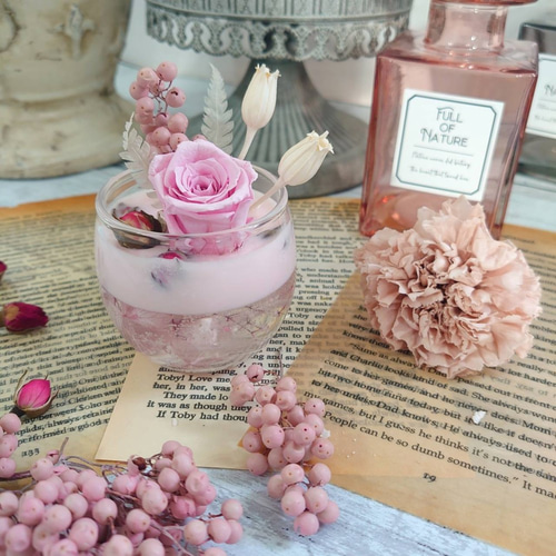 母の日や贈り物自分へのご褒美に癒しのアロマキャンドルカップ