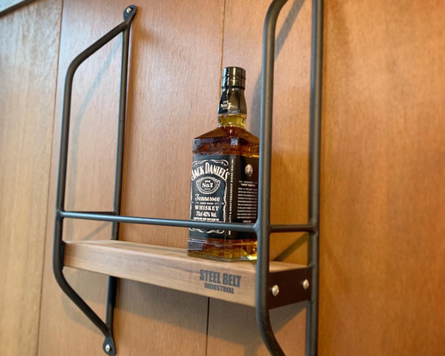 ウォールラック ミニ 収納ラック アイアンラック 飾り棚 壁面収納