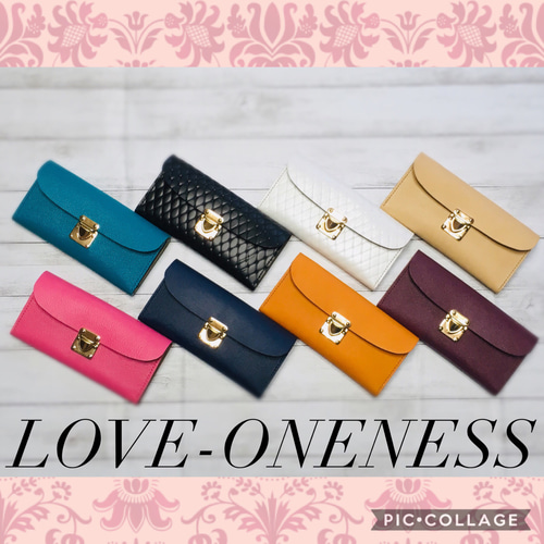 ❤️【運気上昇♪】高級感×シンプルデザインの大人オシャレな総本革長  