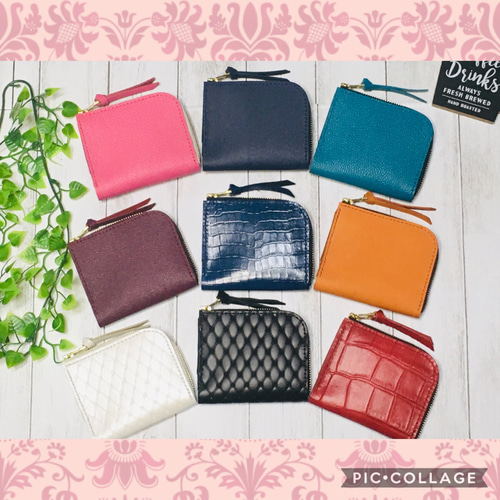 ❤️【完璧メロン♪】高級感×シンプルデザインの大人オシャレで超可愛い総本革長財布♪ ❤️【超可愛い♪】高級感×シンプルデザインの大人オシャレ総本革長