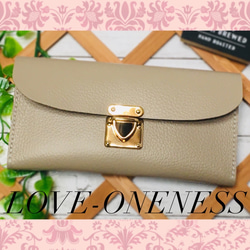 ❤️【星柄♪】【大人お洒落♪】高級感×シンプルデザインの大人オシャレ総本革長財布白 1_8cc846e48c539a75b388dc85feba