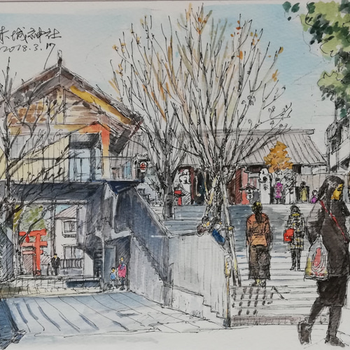 SALE】No.385 原画 絵画 龍神様 白龍 銀杏 大樹 開運絵画 アート