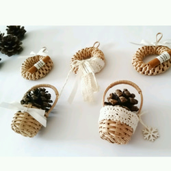 ＊ Natural X'mas garland/ ornament ＊ 2枚目の画像