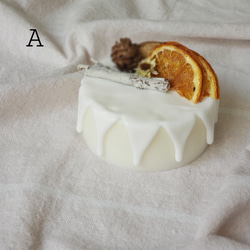 【套件】假蛋糕 生日 半歲 乾燥花 黏土蛋糕 迎賓空間 婚禮 第4張的照片