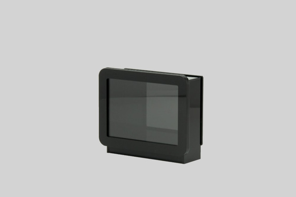 橫式相框模型小物收納盒 - S - 黑色 第1張的照片
