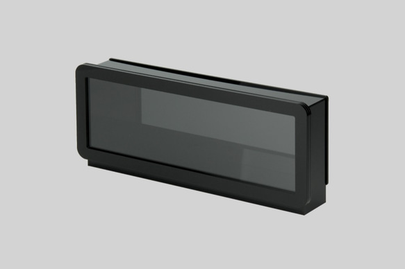 橫式相框模型小物收納盒 - L - 黑色 第1張的照片
