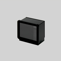 横フレームモデル小型収納箱プラス -  S  - ブラック 2枚目の画像