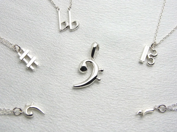 【受注制作】Gran ヘ音記号ペンダントトップ