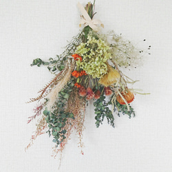 ドライフラワースワッグ♡(ブーケ) ドライフラワー cocoshop 通販