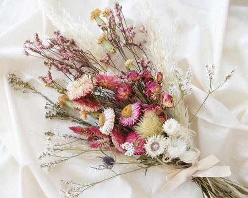 リース　パンパスグラス　スワッグ　ブーケ リース パンパスグラス スワッグ ブーケ ナチュラルスワッグ