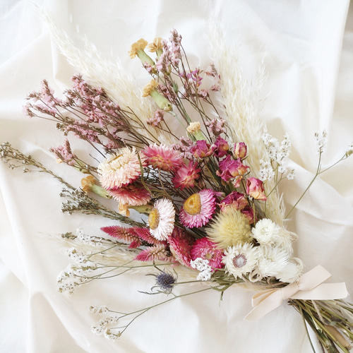 パンパスグラス ドライフラワー パンパスグラスドライフラワースワッグ♡ブーケ ギフト ドライフラワー