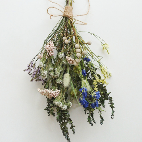 リース　ドライフラワーリース　ドライフラワー　リースブーケ　ブーケ　スワッグ ドライフラワースワッグ♡ブーケ45～50cm ドライフラワー