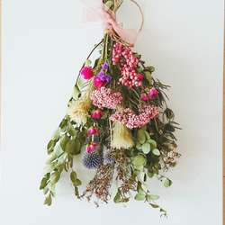 ドライフラワースワッグ♡(ブーケ) ドライフラワー cocoshop 通販