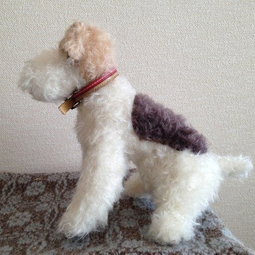 ワイヤーフォックステリアのバブ※受注製作となります その他人形