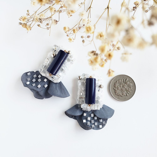♡ハンドメイド♡ビジューピアスイヤリング乙女座 ANEMONE】ビジューが紡ぐ星座ピアス｜SANPO ONLINE(サンポー
