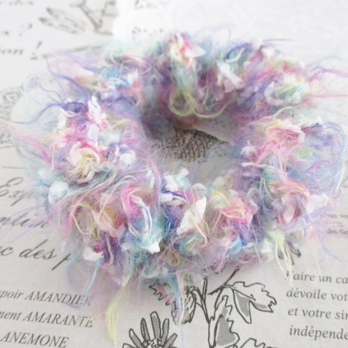 再販♡ チュール フリンジ ヘアゴム  引き揃え糸 KBF ジーナシス 再販♡ チュール フリンジ ヘアゴム 引き揃え糸 KBF ジーナシス