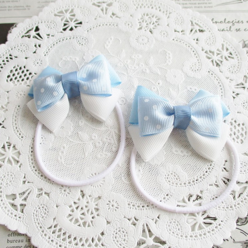 再販17【アイボリー】ナチュラルリボン♡ヘアゴム 再販17【アイボリー】ナチュラルリボン♡ヘアゴム