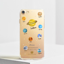 土星 iPhone Android 星空 星球 宇宙 透明手機殻 iPhone X iPhone 8 Sony xz 第5張的照片