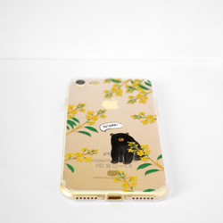 黑熊 iPhone Android 森林 植物 透明手機殻 iPhone 8 iPhone 7 plus HTC U11 第4張的照片